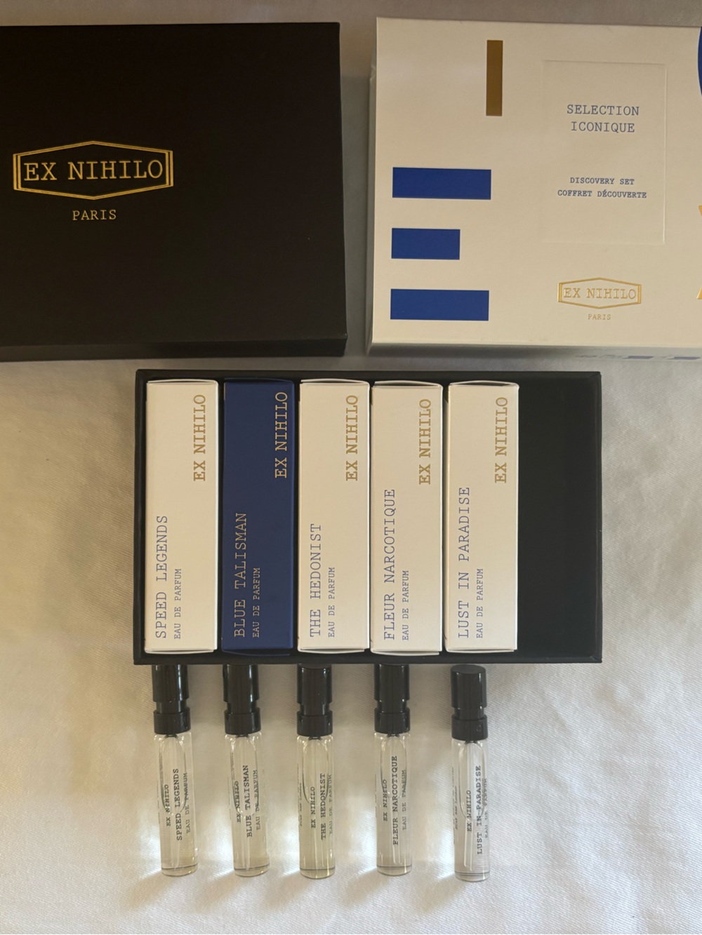 Fine fragrance sampler set